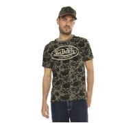 Vondutch - T-shirt Homme Coton Aucun BRAD, Régular, Col rond, Manches courtes - Kaki (Pièce) L