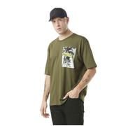 Vondutch - T-shirt Homme Coton Aucun Break, Régular, Col rond, Manches courtes - Vert (Pièce) S