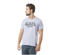 Vondutch - T-shirt Homme Coton Aucun First, Régular, Col rond, Manches courtes - Violet (Pièce) XXL
