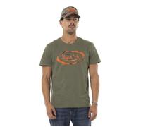 Vondutch - T-shirt Homme Coton Aucun GRAPH KAKI, Régular, Col rond, Manches courtes - Kaki (Pièce) XL