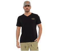 Vondutch - T-shirt Homme Coton Aucun Hot, Régular, Col V, Manches courtes - Noir (Pièce) XXXL