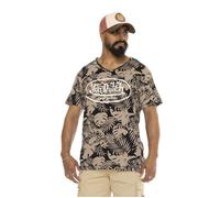 Vondutch - T-shirt Homme Coton Aucun Ron, Régular, Col rond, Manches courtes - Gris (Pièce) M