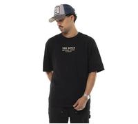 Vondutch - T-shirt Homme Coton Aucun Tiger, Oversize, Col rond, Manches courtes - Noir (Pièce) XXL