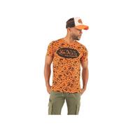 Vondutch - T-shirt Homme Coton Aucun VONDUTCH MEN SS23 NEW PERMANENTS & BASICS, Régular, Col rond, Manches courtes - Orange S