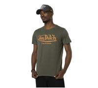 VONDUTCH T-shirt Homme Coton, T-shirt Homme First, Régular, Col rond, Manches courtes - Vert taille XXL (a l'unité) L