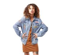 Vondutch - Veste Jeans Femme Von Dutch Sally Used Bleu, Bleu, XS