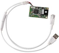 VONETS Module WiFi/Pont Ethernet sans Fil/Mini Routeur/Répéteur de Signal Hotspot 2,4GHz/ AP avec 2 Ports RJ45, Alimenté par USB/DC pour Les Périphériques Réseau d'Ingénierie Industrielle DIY VM300-L
