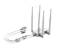 VONETS VBG1200 Mini Pont sans Fil Industriel Double Bande Wi-FI 2,4 GHz 5 GHz avec 4 antennes externes Idéal pour Les installations industrielles, PLC, Robots