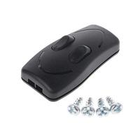 VONGEE Lampe Double Interrupteur de Commande CE Lampadaire Lampe de Table Interrupteurs à Bouton-Poussoir bidirectionnel