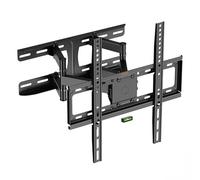VonHaus Support TV Inclinable et Pivotant - Support Mural TV pour Écrans 24-65" Incurvés et Plats - Capacité de 45kg - VESA Max: 400x400mm