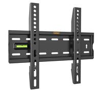 VonHaus Support Mural TV Ultrafin pour Écrans 15-42" - Support TV Mural avec Niveau à Bulle - Capacité de 40 kg - VESA Max : 300 x 200 mm