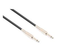 Vonyx Câble Audio Cordon Guitare Jack 6,35 Mono/Jack 6,35 Mono - 1,5m Noir