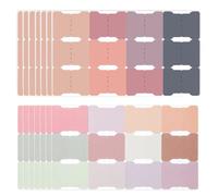 VONJUMA 168 Onglets Adhésifs Étiquettes Autocollantes Marqueurs De Page Épais Écrits À La Main Notes Adhésives Inscriptibles Pour Journal Intime Marque Page Bohème 17 Couleurs