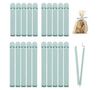 VONJUMA 20 Pièces Pince Sachet Alimentaire Attaches pour Sacs Clips de Conservation Pinces pour Sacs pour emballer Les friandises et Les Snacks réutilisable
