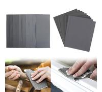 VONJUMA 30 Pcs Papier De Verre Carrosserie Papier Abrasif 320 À 3000 (23X9.3Cm) Et 150 À 2000 (28X11.5Cm) Fin Papier A Poncer À Sec Et À L'Eau Pour Polir Le Métal Le Mois Meubles Pierre Peinture