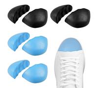 VONJUMA 4 pares Coussins pour Orteils Invisibles Inserts Anti-Glisse pour Chaussures Trop Grandes Confort en Mousse Douce pour Femme Homme Réutilisables
