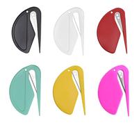 VONJUMA 6 Pièces Coupe Noeud Poil Chat Outil De Toilettage Pour Poils Longs Bouclés Couteau Démêlant Pour Animaux De Compagnie Peigne Chat Chien Poil Long Pour Chiot Chaton