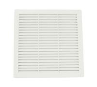 VONLIS 20683003 MKK rectangulaire sans Bride Blank 250 x 250 mm Grille d'aération Blanche, Blanc
