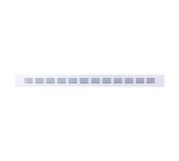 VONLIS Haeusler-Shop Grille d'aération en aluminium Blanc 40 x 500 mm