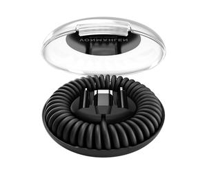 VONMÄHLEN allroundo eco - Câble de recharge universel 6 en 1, certifié GRS, USB-C, 90 cm, étui de voyage inclus - Noir
