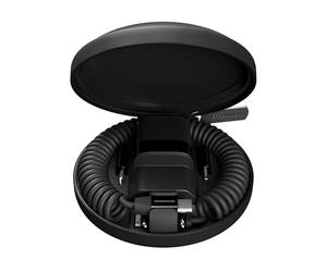 Vonmählen allroundo GaN - Chargeur rapide 30 W avec technologie GaN, compatibilité USB-C universelle, étui de voyage inclus - Noir