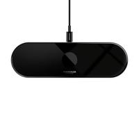 Vonmählen Aura Home - Station de Recharge sans Fil 3 en 1, Compatible avec MagSafe, Recharge Rapide jusqu'à 15 W, Design élégant et Moderne - Noir