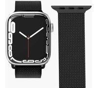 Vonmaehlen - Boucle milanaise Apple Watch 42-49 mm (noir)