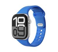 VONMÄHLEN Classic Band 2 - Bracelet réglable et respirant en silicone recyclé, résistant à l'eau, antidérapant, compatible avec Apple Watch