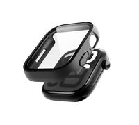 Vonmählen - Étui fin pour Apple Watch : étui de protection élégant, anti-rayures et imperméable, étui fin - Matériaux respectueux de l'environnement - Apple Watch Series 10 - Étui 46 mm - noir
