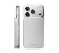 Vonmählen Evergreen Mag - Batterie Externe magnétique Ultra-Fine 5000 mAh, Charge Rapide sans Fil et USB-C PD, certifiée Qi2 - Blanc