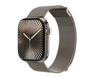 VONMÄHLEN Milanese Loop 2 - Bracelet élégant en acier inoxydable avec fermeture magnétique - Réglable de qualité supérieure - Compatible avec Apple Watch
