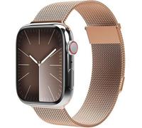 Vonmählen Watch Strap - Milanese Loop 2 - Bracelet pour Apple Watch 42 / 44 / 45 / 49 mm, bracelet en or rose