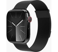 Vonmählen Watch Strap - Milanese Loop 2 - Bracelet pour Apple Watch 44 / 45 / 46 / 49 mm, Bracelet noir