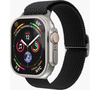 Vonmählen Watch Strap - Woven Loop - Bracelet pour Apple Watch 40 / 41 / 42 mm, Bracelet noir