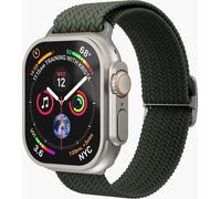 Vonmählen Watch Strap - Woven Loop - Bracelet pour Apple Watch 40 / 41 / 42 mm, Olive Bracelet
