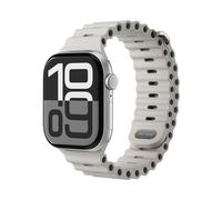 VONMÄHLEN Wave Band 2 - Bracelet étanche pour Apple Watch en silicone recy esign sportif - Ajustement sûr