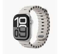 VONMÄHLEN Wave Band 2 - Bracelet étanche pour Apple Watch en silicone recy esign sportif - Ajustement sûr, 40 | 41 | 42 mm, Silicone, Pas de pierre précieuse