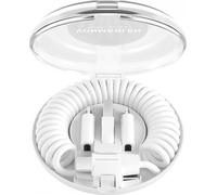 Câble All-in-One USB A / microUSB & USB C & Lightning 2.4A 75cm FastCharge 12W Blanc Allroundo®