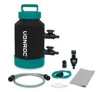 VONROC Adoucisseur d'eau - Portable - 1000 litres par régénération - Inclus débitmètre, bandes de test pour vérifier la dureté de l'eau, tuyaux et connecteurs