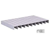 Vonroc Agrafes 10mm Universelles pour Agrafeuse Électrique - 1000 Clous Universels de 10 mm - Compatibles avec Agrafeuse Cloueuse ET502AC & SG503DC - Clous 10mm Parfaits pour des Fixations Discrètes