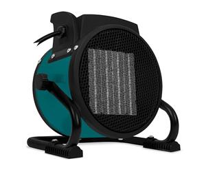 VONROC Chauffage d'Appoint Vert - Chauffage électrique 2000W avec 3 Fonctions Chauffages et Ventilateur - Chauffage d'Appoint Léger Tension : 220-240V / Revêtement Céramique - Chauffe Jusqu'À 20m2