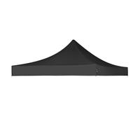 VONROC - Couverture Supérieure - Rechange pour Tente de Réception 3x3 - Jardin - Jeux - Marché Premium PT501XX - Imperméable - Protection UV 50+ - Noir