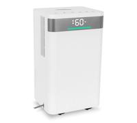 VONROC Déshumidificateur électrique, déshumidificateur petit 12L/jour avec réservoir 2L - Silencieux ≤38dB - Purification de l'air 2 étapes - Mode lessive - Wi-Fi Smart App - pour environnements