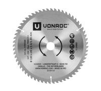 VONROC Lame Scie 185x20mm 60 Dents Bois Radiale/Table 7000tr/min