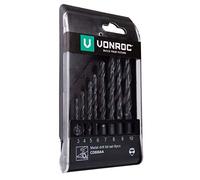VONROC Mèches à métal HSS - 8 pièces, universel - 3 à 10 mm