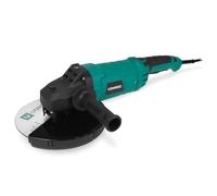 VONROC Meuleuse d’angle VONROC AG509AC - 2350W, Ø230 mm, Démarrage progressif, Poignée rotative, Sécurité anti-redémarrage - Idéale pour métal, béton, brique, carrelage