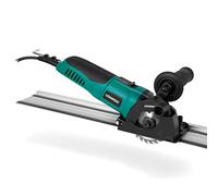 VONROC - Mini Scie Circulaire Plongeante Filaire 500W - Lame Ø85mm - Rail de Guidage 3 Lames Inclus - Vitesse Variable