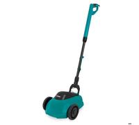 VONROC Mini tondeuse électrique 350W 22 cm - Compacte légère 3 hauteurs de coupe fonction mulching poignée télescopique