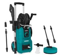 VONROC Nettoyeur Haute Pression, 2400 W, avec régulateur de Pression, 180 Bar, Haut débit [420 l/h] Réservoir de Nettoyage, Pompe en Aluminium, série V24