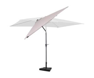 VONROC Parasol de Jardin Extérieur Rapallo 200x300cm - Parasol Rectangulaire Inclinable en Toile Protection Solaire UPF 50+ - Manivelle Anti Retour, Housse de Protection Incluse